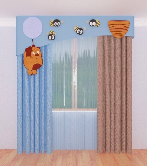 Drapes in Nursery