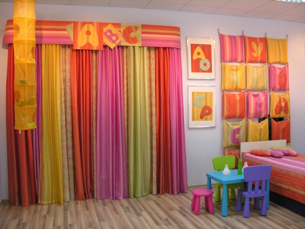 Drapes in Nursery