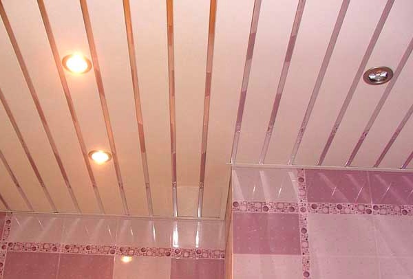 Plastic coating for bathroom