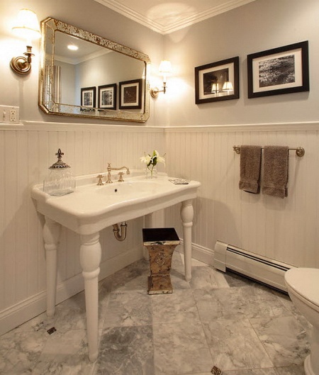 Plastic coating for bathroom