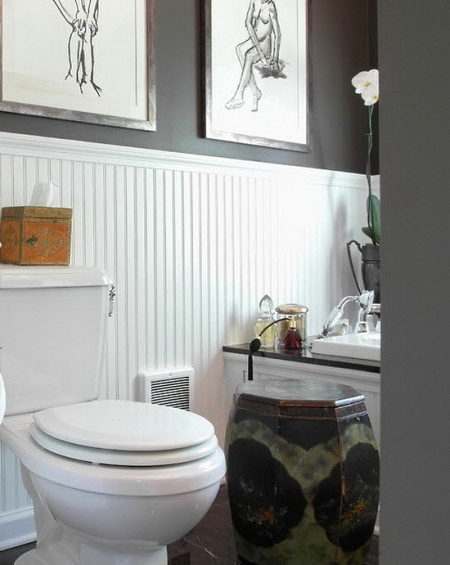 Plastic coating for bathroom