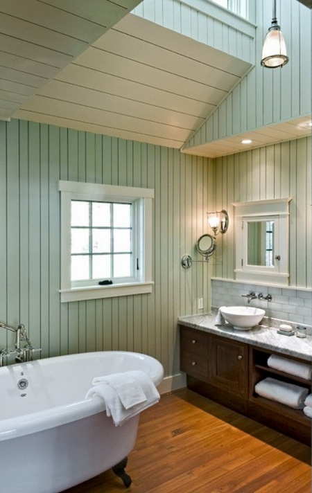 Plastic coating for bathroom
