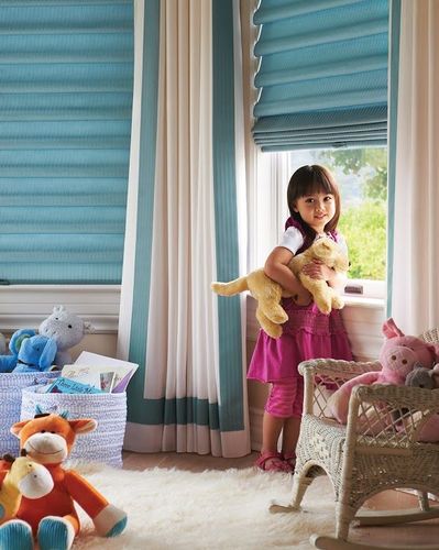 Drapes in Nursery