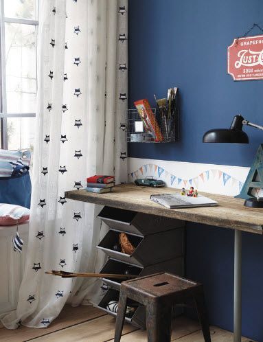 Drapes in Nursery