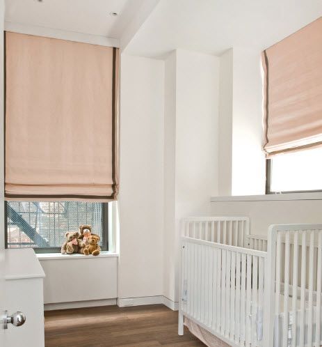 Drapes in Nursery