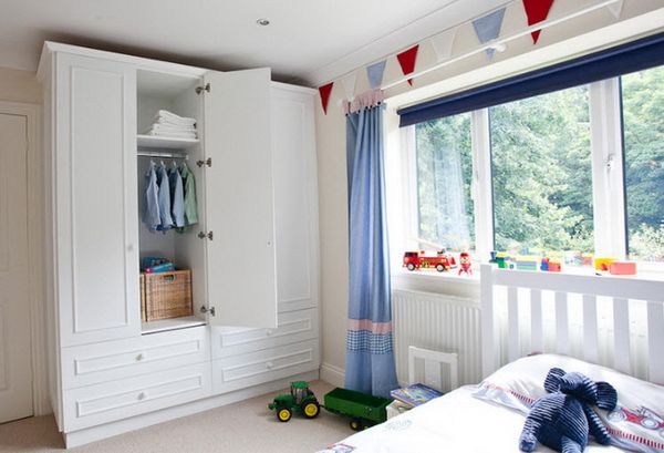 Drapes in Nursery