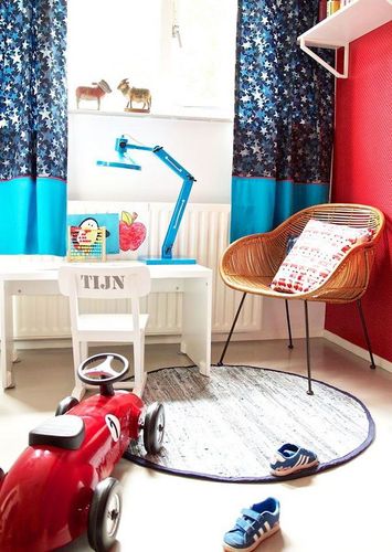 Drapes in Nursery