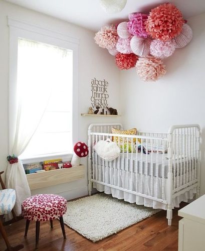 Drapes in Nursery
