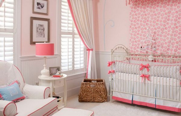 Drapes in Nursery