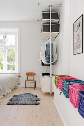 Clothes in Bedroom