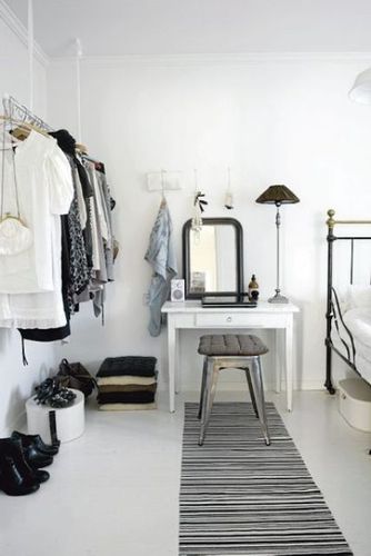 Clothes in Bedroom