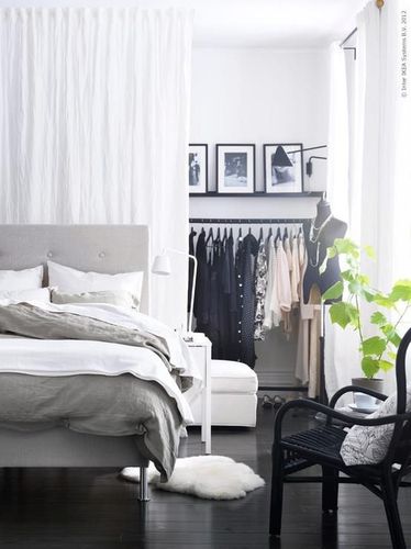 Clothes in Bedroom