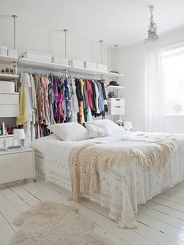 Clothes in Bedroom