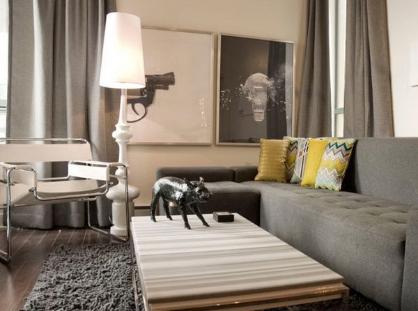 Gray Drapes