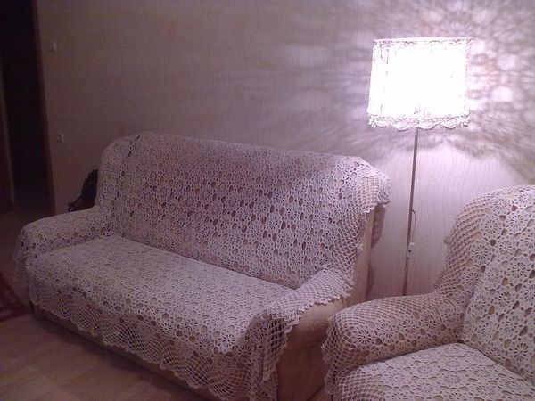 Cape on Sofa