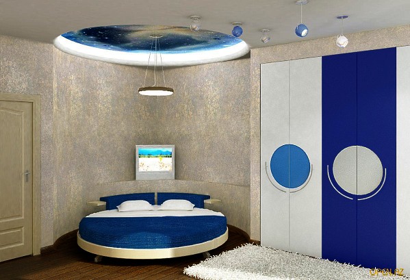 Round Bed