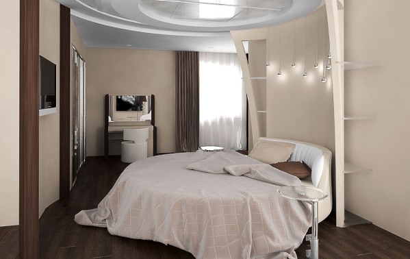 Round Bed