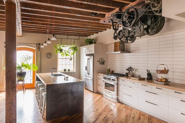 Kitchen in Loft Style