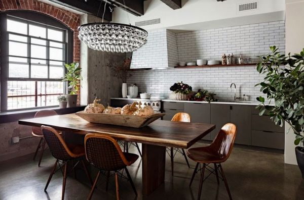 Kitchen in Loft Style