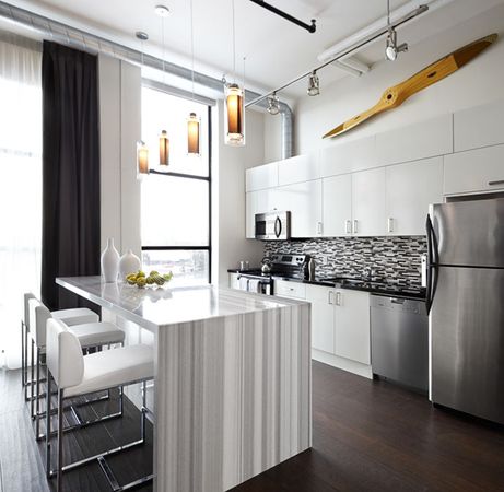 Kitchen in Loft Style