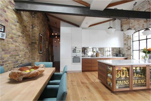 Kitchen in Loft Style