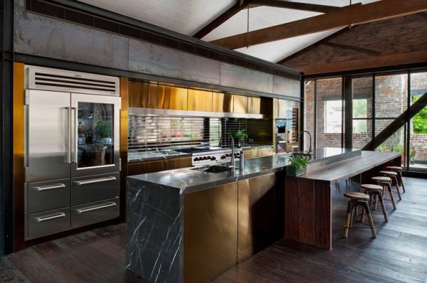 Kitchen in Loft Style