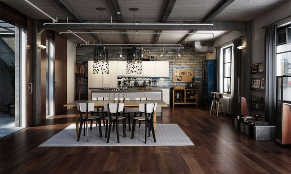 Kitchen in Loft Style