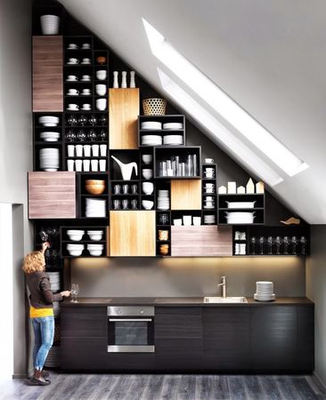 Kitchen in Loft Style
