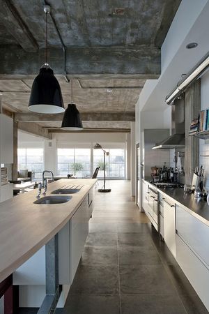 Kitchen in Loft Style