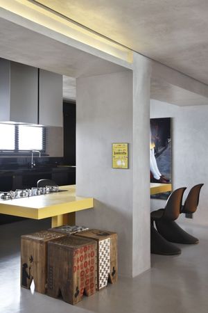 Kitchen in Loft Style