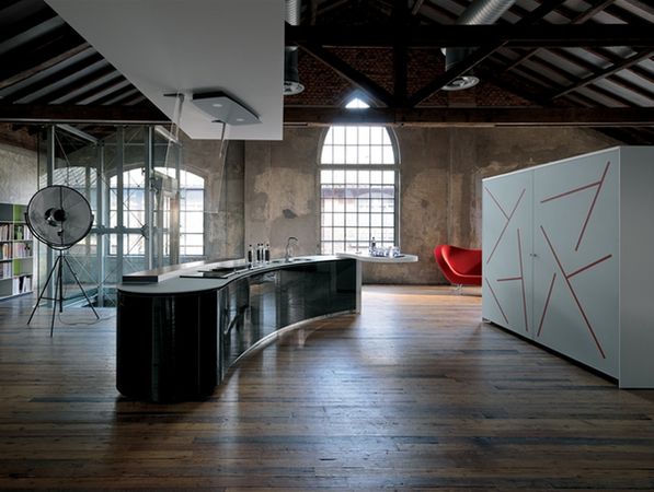 Kitchen in Loft Style