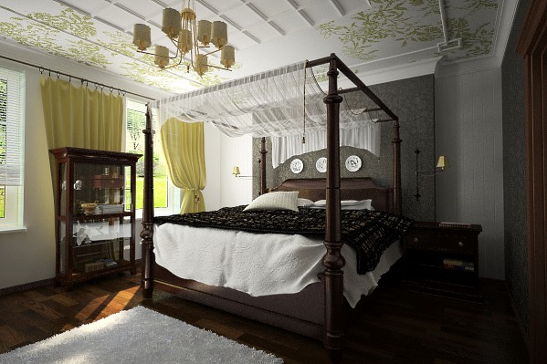 Posted Bed