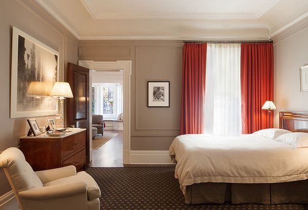 Red Drapes
