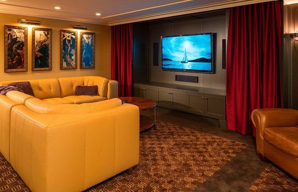 Red Drapes