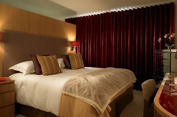 Red Drapes