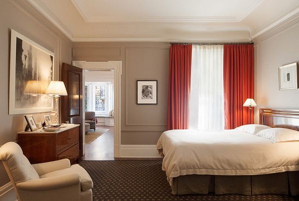Red Drapes