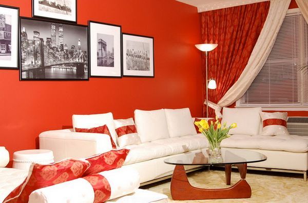 Red Drapes