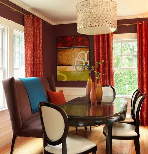 Red Drapes