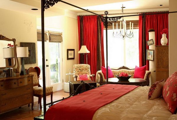 Red Drapes