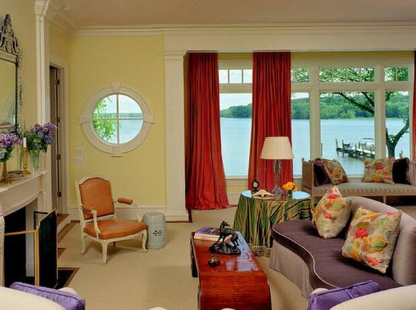 Red Drapes