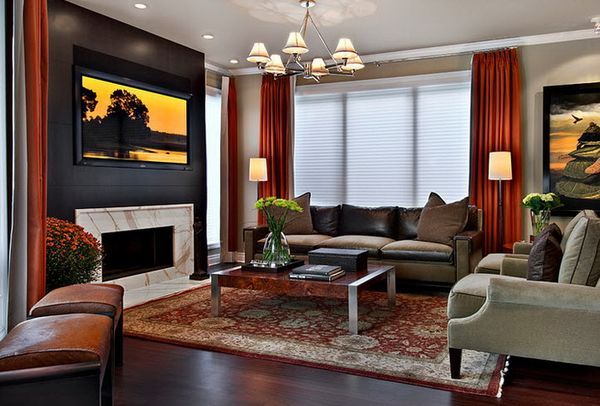 Red Drapes