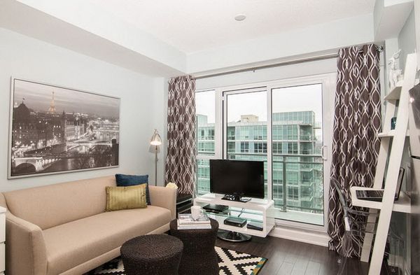 Brown Drapes