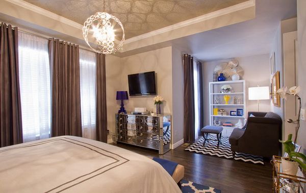 Brown Drapes