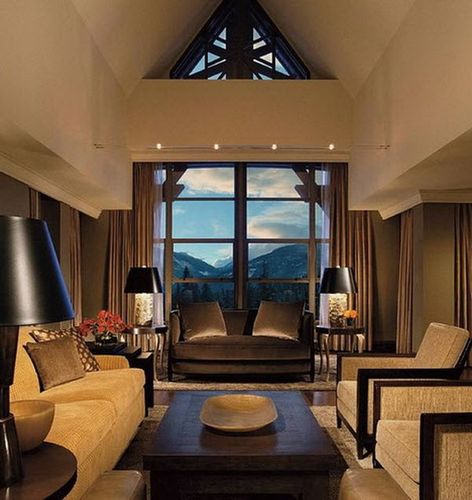 Brown Drapes