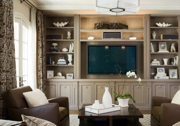 Brown Drapes
