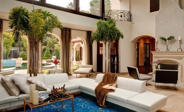 Brown Drapes