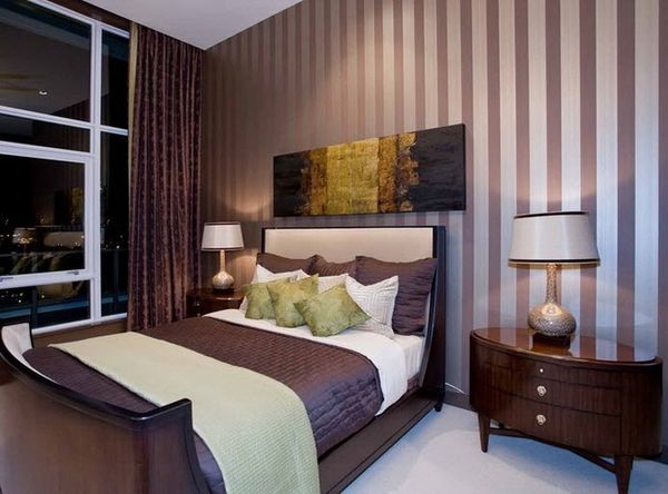 Brown Drapes