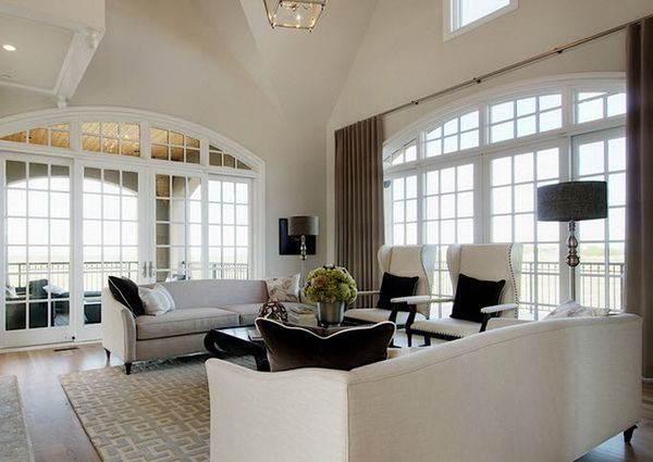 Brown Drapes