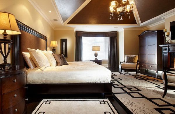 Brown Drapes