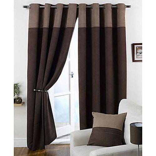 Brown Drapes